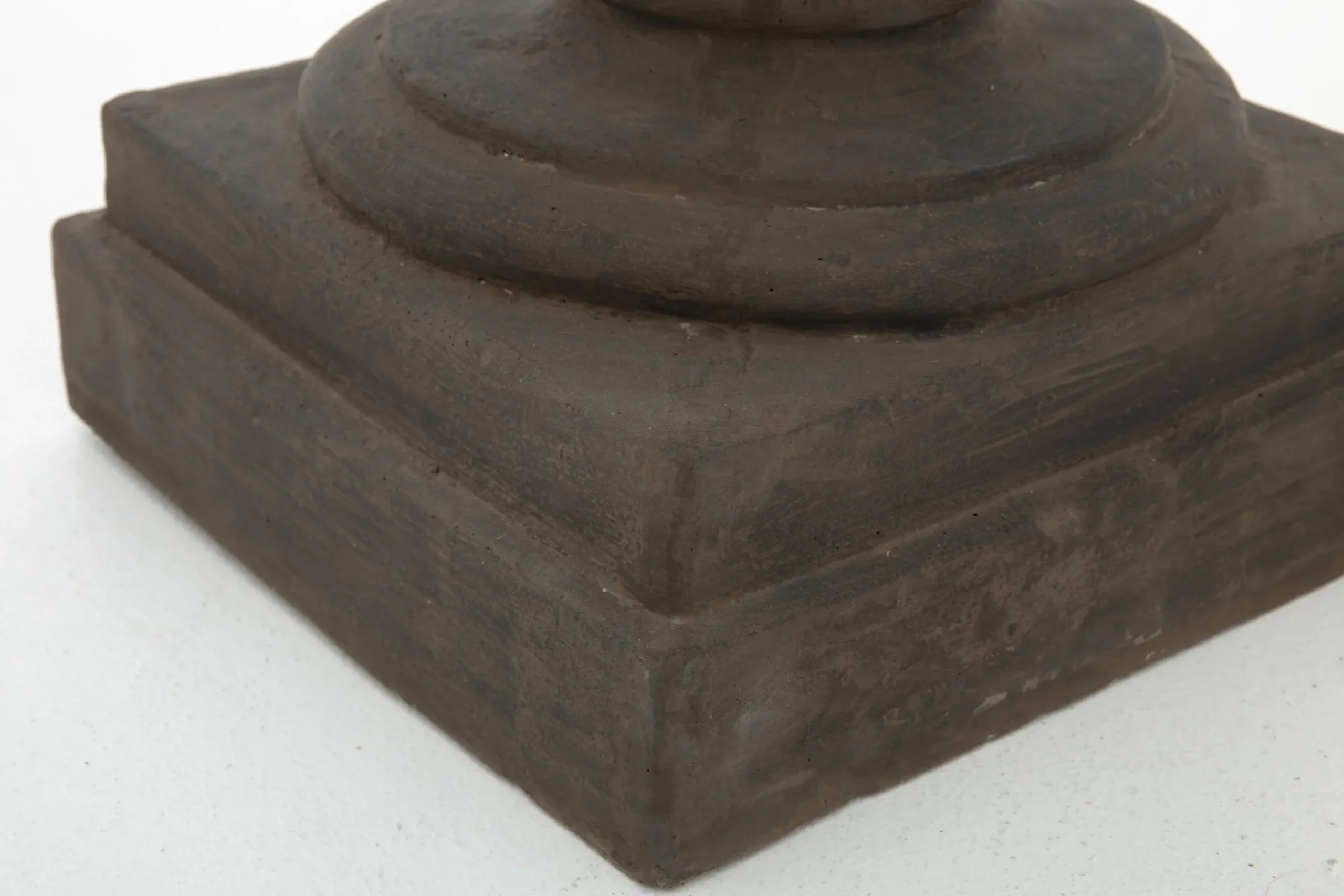 Zedar, Decoball On Foot, Reconsituted Stone On Fiberglass, L