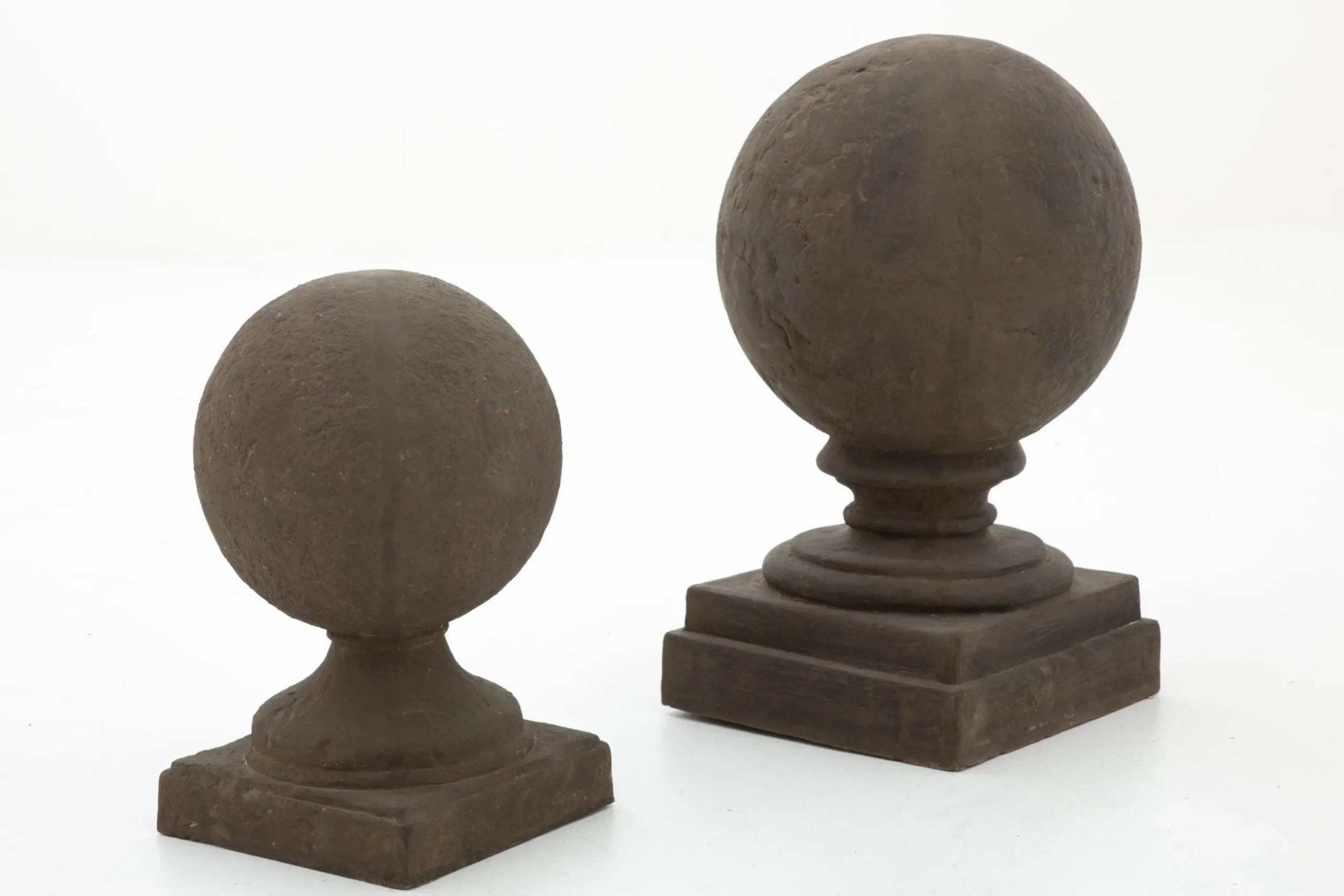 Zedar, Decoball On Foot, Reconsituted Stone On Fiberglass, L