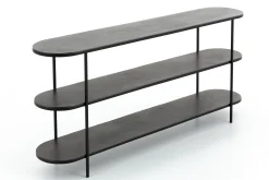 Zenza, Console Table, 3 Levels, Metal