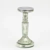 Zinia, Candlestick, Mercury Glass, S